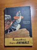 carte pentru copii - povestiri despre animale - din anul 1956