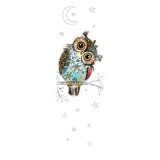 Semn de carte Kook Hibou, Kiub