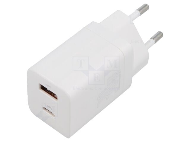BASEUS Alimentator plug-in 5-20V 30W USB-C alb