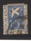 TIMBRE 146 1, FRANTA, 1934, PORUMBELUL PACII, COLOMBE DE LA PAIX