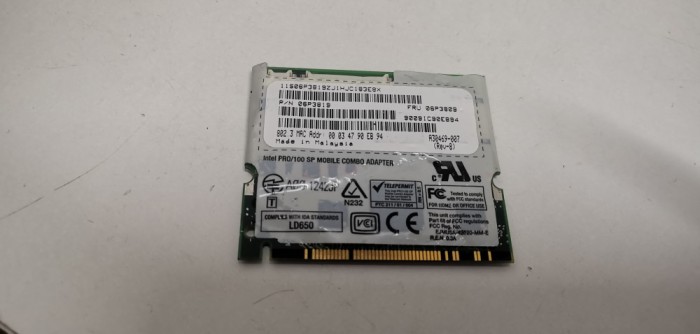 IBM Type 2647 - Modem 56K T-A22-00-1410 Wireless Card