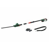 Foarfeca pentru tuns gard viu la inaltime pe acumulator Bosch Universal HedgePole 18, 18 V, 2.5 Ah, 43 cm lungime lama, 2200 curse/min, 210-260 cm lun