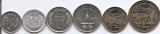 Nepal Set 6 - 5, 10, 25, 50 Paisa, 1, 2 Rupees 1996/06 - B11, UNC !!!, Asia