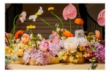 Tablou Canvas Grădina viselor &icirc;nflorite artă florală, 39 x 26 cm, CMCLASS