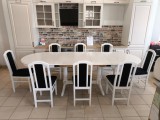 SET LORD 2 MASA EXTENSIBILA 160/200/240/280 CM+ 6 SCAUNE PERSONALIZABIL PE CULORI