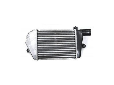 Intercooler Mitsubishi L200, 11.2005-12.2015, motor 2.5 DI-D 100/123/131kw, diesel, cu/fara AC, aluminiu brazat/plastic, 275x204x50 mm, SRLine, rezer foto