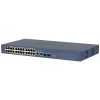 Switch PoE Dahua cu 24 porturi si management cloud, 375W