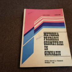 Metodica predarii geometriei in gimnaziu Olimpia Popescu RF20/0
