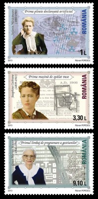 ROMANIA 2013, Femeile si inventica, MNH foto