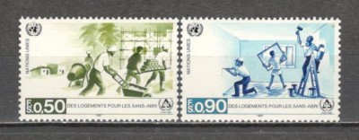 O.N.U.Geneva.1987 Anul international al locuintelor SN.566 foto