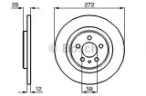 Disc frana CITROEN C8 (EA, EB) (2002 - 2016) BOSCH 0 986 479 064