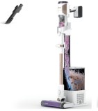 Aspirator vertical fără fir Shark Detect Clean &amp; Empty IW3612EUT, 240W, autonomie p&acirc;nă la 60 minute, stație Auto-Empty, Anti-Hair Wrap, QuadClean LED,