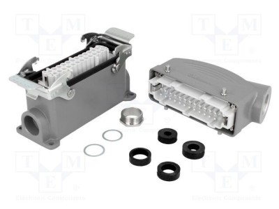Conector HDC tată mamă S-E PIN 24 24 PE 24B MOLEX foto