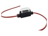 Clemă pe cablu ELED - Suport pentru siguranţe auto, 130mm, cabluri x2