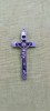 Vechi pandativ crucifix argintat, inceput de secol 20