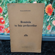 România în fața prefacerilor, Victor Jinga, Tipografia Națională, Cluj 1933, 192