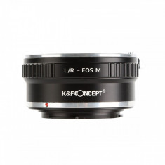 Adaptor montura K&F Concept L/R-EOS M de la Leica R la EOS M-Mount KF06.272