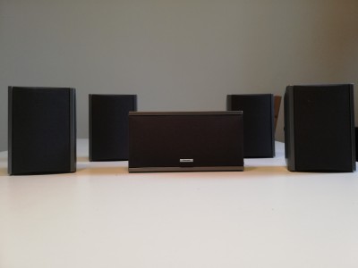 Sistem Boxe-Satelit PIONEER model S-DV55ST-K ( 5 sateliti) - 8 Ohm/Impecabil foto