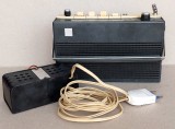 Radio portabil romanesc COSMOS 8 / TEHNOTON, cablu cu transformator, functional, Analog