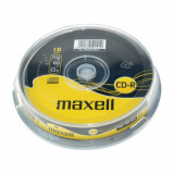 Cumpara ieftin Set 10 CD-R Inscriptibil Maxell cu Suport, Capacitate 700 Mb, Viteza 52x, Maxell Set CD-uri, Maxell CD Inscriptibil, CD-R Inscriptibil 52x700 Mb, Set