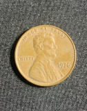 Moneda One Cent 1976 USA, America de Nord