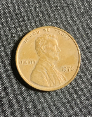 Moneda One Cent 1976 USA foto