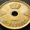 Moneda istorica rara 50 ORE - NORVEGIA, anul 1927 * cod 3512