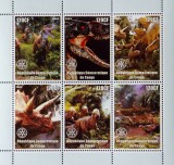 REPUBLiCA DEMOCRATA CONGO-DINOZAURI-1 COALAI MICA- DANTELATA- MNH**-RDC 042