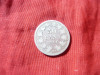 Moneda 50 Bani 1900 Carol I ,argint ,cal. buna