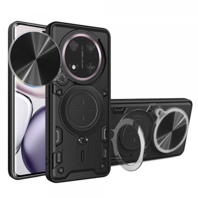 Husa pentru Honor X9c / Magic7 Lite, Techsuit, CamGuard Pro, Neagra foto