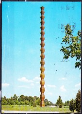 AMS - ILUSTRATA 355 TARGU JIU, COLOANA RECUNOSTINTEI FARA SFARSIT 1973 CIRCULATA foto