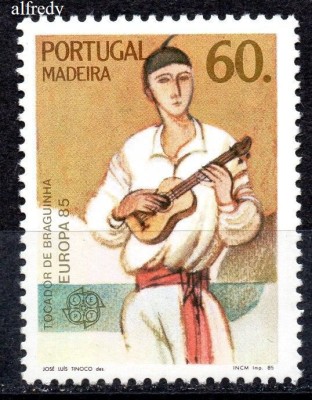 PORTUGALIA - Madeira 1985, EUROPA CEPT, serie neuzata, MNH foto