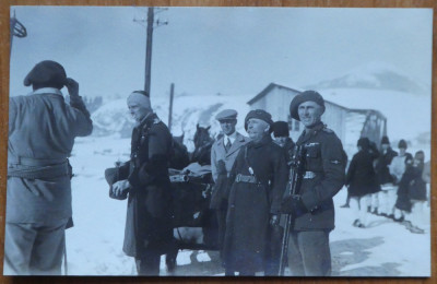 General Leonard Mociulschi si Principele Nicolae impreuna cu general Rasoviceanu foto