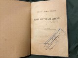Procent , Promil , Interese si Teoria Conturilor Curente de I. C. Pantu profesor scoala comerciala din Brasov anul 1898 Sibiiu !