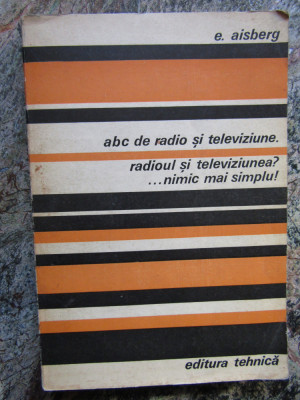 ABC De Radio Si Televiziune - E. Aisberg foto