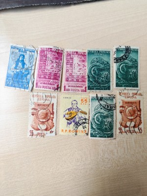 TIMBRE POSTA ROMANA DIVERSE TEME foto