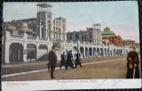 Carte Postala, Scheveningen, Granjegallerij en Palace Hotel, perioada interbelica