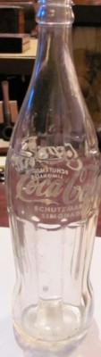 GE - Sticla mai veche &amp;quot;COCA COLA Limonade&amp;quot; 0,7 litri / fabricata in Germania foto