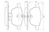 Set placute frana,frana disc AUDI A3 (8L1) (1996 - 2003) BOSCH 0 986 424 460