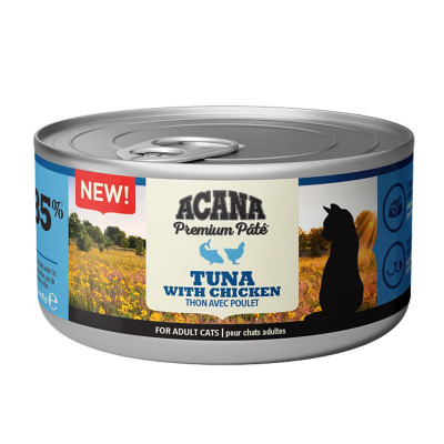 ACANA Cat Premium P&amp;acirc;t&amp;eacute; Adult Tuna &amp;amp;amp; Chicken 85 g foto