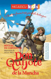 Don Quijote de la Mancha - Edi&Aring;&pound;ie bilingva engleza-romana - Miguel de Cervantes