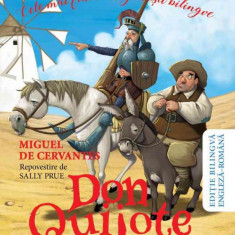 Don Quijote de la Mancha - EdiÅ£ie bilingva engleza-romana - Miguel de Cervantes