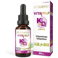 Vitamina K2+D3 Lichida (Mk7&reg; + Colecalciferol) 30ml