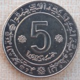 (M2038) MONEDA ALGERIA - 5 DINARS 1972, 10 ANI DE INDEPENDENTA, Africa