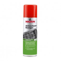 Spray cu spuma activa Nigrin pt curatare tapiterie, plastic si piele 500 ml