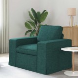 vidaXL Canapea Verde &icirc;nchis 103 x 80 x 82 cm țesătură 42024379