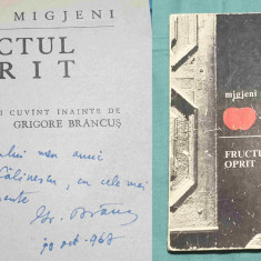 Fructul oprit - Carte cu dedicatie & AUTOGRAF traducere de Grigore Brancus
