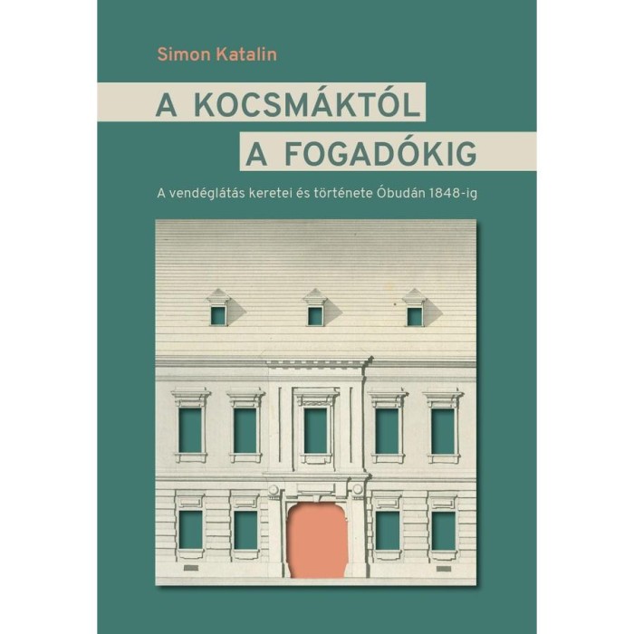 A kocsm&aacute;kt&oacute;l a fogad&oacute;kig - A vend&eacute;gl&aacute;t&aacute;s keretei &eacute;s t&ouml;rt&eacute;nete &Oacute;bud&aacute;n 1848-ig - Simon Katalin