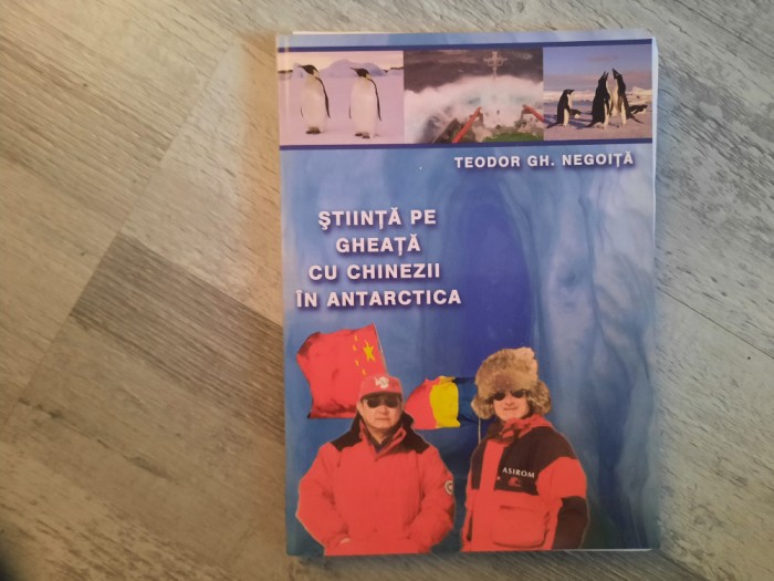 Stiinta pe gheata cu chinezii in Antarctica de Teodor Gh.Negoita