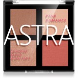 Cumpara ieftin Astra Make-up Romance Palette Patela pentru conturul fetei faciale culoare 02 Pink Romance 8 g